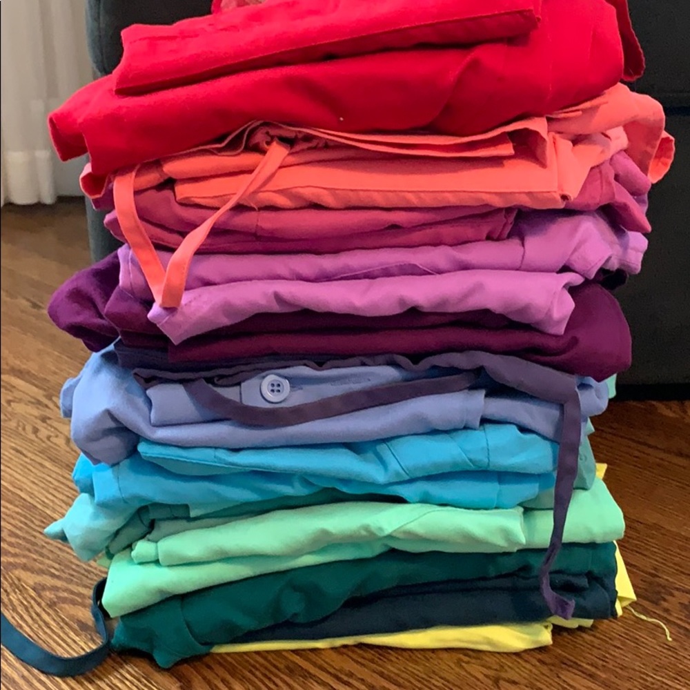 Lot of 14 Grey’s Anatomy XS Scrub sets